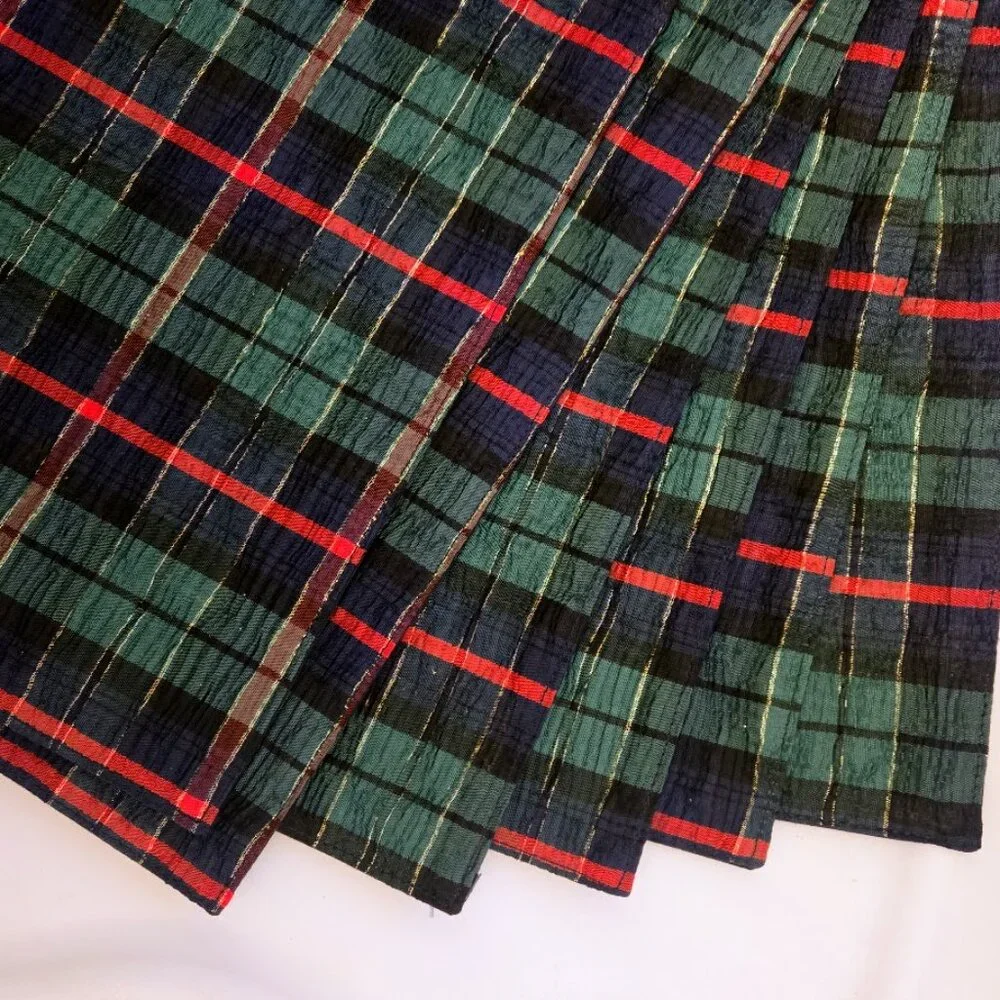 Set of six plaid placemats NWOT‎